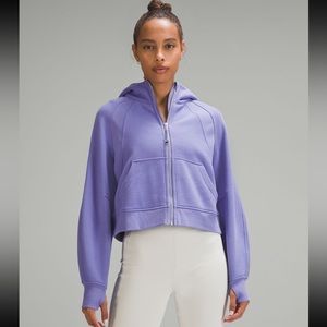 Lululemon Oversized Scuba Full Zip Hoodie Dark Lavender XS/S